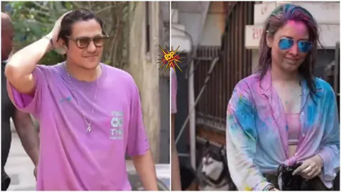 Pictures From Vijay Varma and Tamannaah Bhatia's Holi Celebration: See
