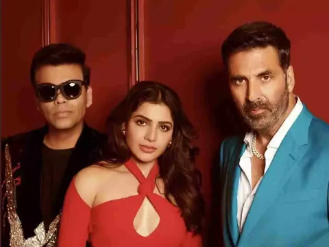 Akshay Kumar and Samantha Ruth Prabhu Raise The Bar Of Hotness On KWK Dancing On Oo Antava Together!!