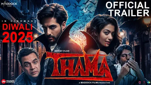 Thama | Official Trailer | Ayushmann Khurrana | Rashmika | Nawazuddin |  Maddock Films | Concept