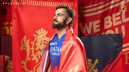 Royal Challengers Bangalore Batter Virat Kohli Complete 7500 Runs In Ipl Become First Cricketer To Do So - Amar Ujala Hindi News Live - Ipl 2024: कोहली ने राजस्थान के खिलाफ दर्ज किया