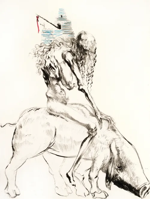 Faust---Woman-with-Pig