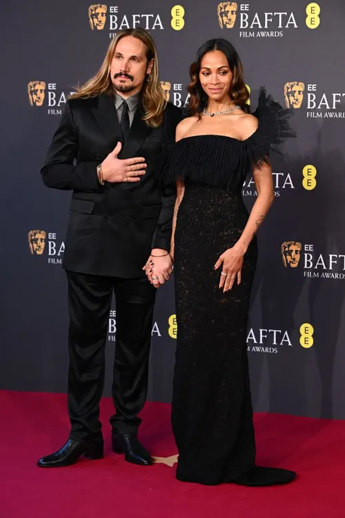 lzoe saldana and her husband marco perego saldana