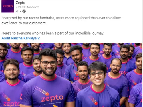 Zepto Funding