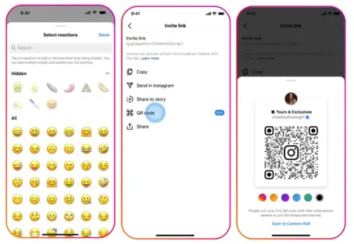 Instagram Broadcast Channel update