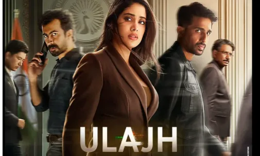 Ulajh Movie Review Hindi : जान्हवी कपूर और गुलशन देवयह की फिल्म उलझ सिनेमा  घरो में रिलीज़ कर दी गयी है