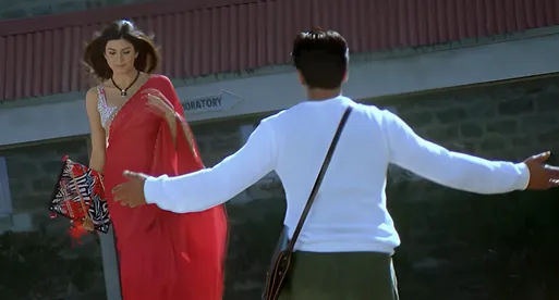 The classic Ms. Chandni entry scene from Main Hoon Na