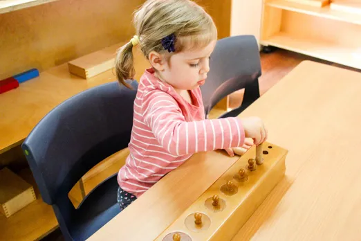 Montessori Knobbed Cylinders | Montessori Academy Material Spotlight