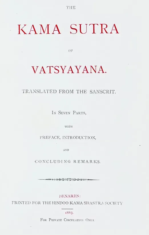 The title page of the 1883 edition of Sir Richard Burton’s translation. Ms Sarah Welch/Wikimedia, CC BY