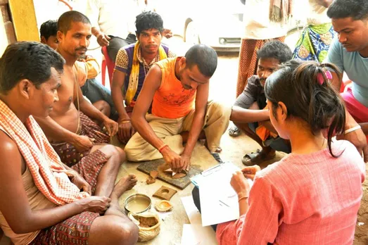 Subrata training Punarnawa artisans