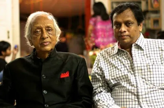 Ashok Shekhar (right) with his legendary father Chandrashekhar---02