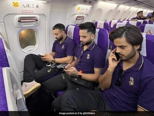 IPL 2024: Flight Scare For KKR Team, Charter Plane Diverted Twice Over  Weather Issue | Cricket News