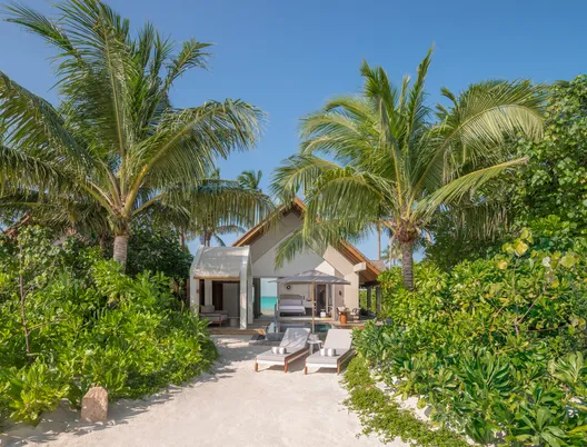JW Marriott Kaafu Atoll Island Resort Beach Pool  Villa with Pool Exterior