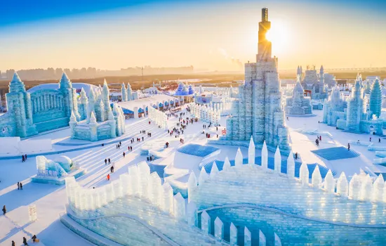 World's Largest Ice Sculpture Festival Opens in China with Chillingly-Cool  Architecture | ArchDaily