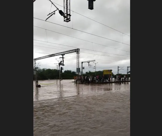 waterlogged station