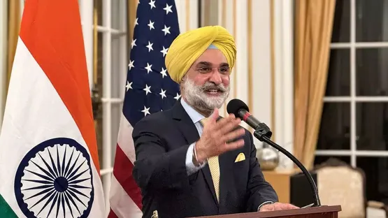 Taran Singh Sandhu, former Indian ambassador to US, joins BJP | India News  - Times of India