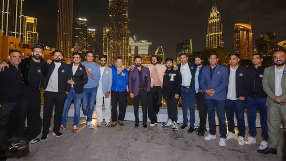 Superstars Shine at Burj Khalifa: Celebrity Cricket League Launch