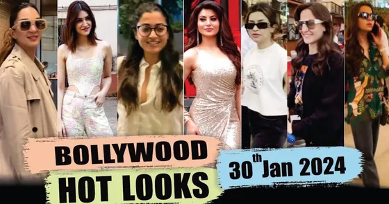 Rashmika, Urvashi & other Bollywood celebrities spotted on 30th Jan
