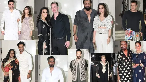 Salman Khan throws a grand Eid party on the occasion of Eid, and many stars made their presence