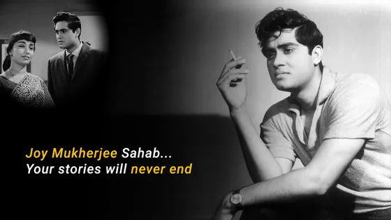 Happy Birthday Joy Mukherjee Sahab... Your stories will never end - Ali Peter John