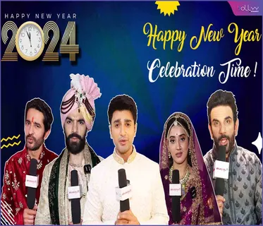 TV stars wished their fans a Happy New Year