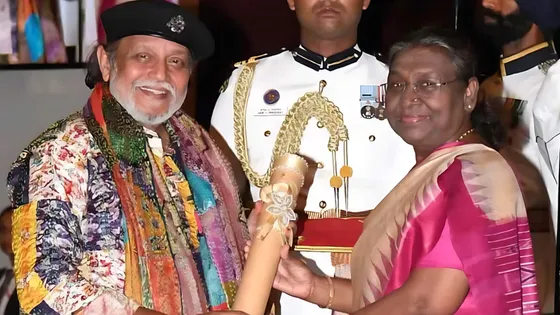 Mithun Chakraborty Receives Padma Shri Award