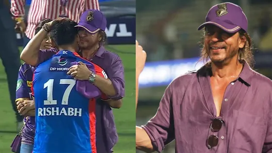 IPL 2024: Emotional SRK hugged Rishabh Pant after the match.