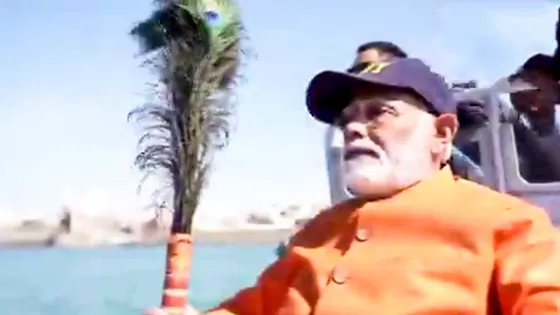 PM Modi was overwhelmed after seeing submerged Dwarka during his Gujarat tour.