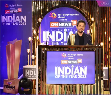 Shah Rukh Khan's Emotional Speech: CNN-News18 Indian of the Year 2023
