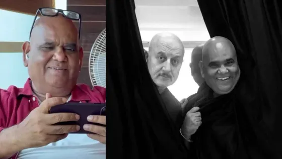Anupam Kher shared a video on Satish Kaushik's death anniversary.