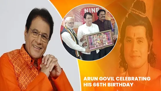 Arun Govil celebrating his 66th Birthday