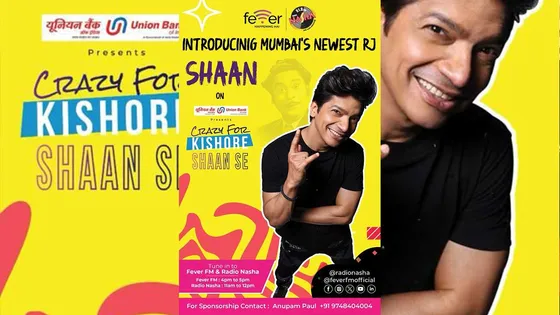 Singer Shaan to Host Radio Nasha’s popular show "Crazy for Kishore Season 7"