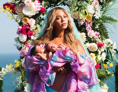 IT'S OFFICIAL! BEYONCE POSES WITH TWINS IN ANOTHER RECORD BREAKING PICTURE