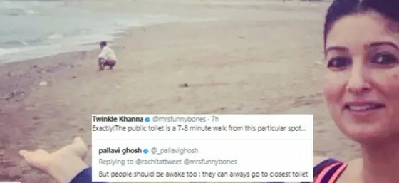 TWINKLE KHANNA POSTS ABOUT OPEN DEFECATION, GETS TROLLED ON TWITTER INSTEAD