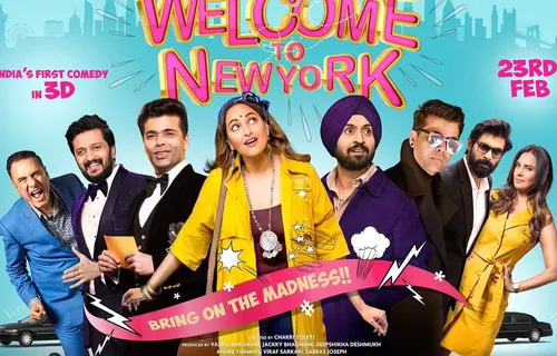 WELCOME TO NEW YORK TRAILER RELEASED : FIRST 3D COMEDY MOVIE