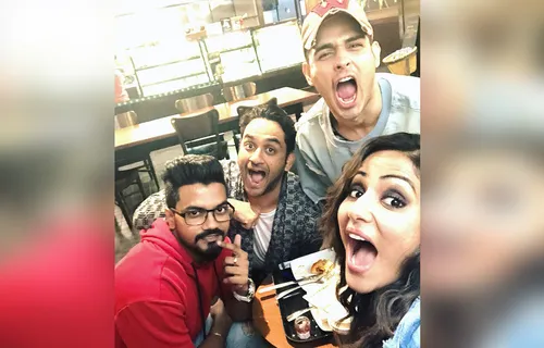 WHEN PRIYANK, HINA AND VIKAS MET POST BIGG BOSS