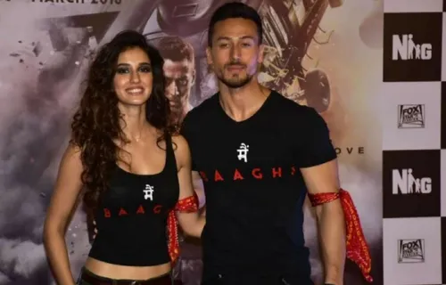 Tiger Shroff and Disha Patani launched the Baaghi 2 trailer amidst 150 Baaghis