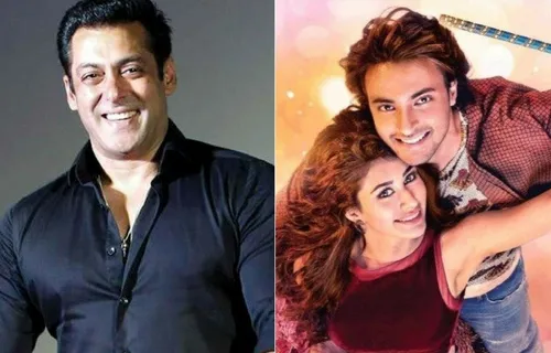 SALMAN KHAN REVEALS THE RELEASE DATE OF AAYUSH SHARMA AND WARINA HUSSAIN'S 'LOVERATRI' IN A UNIQUE WAY