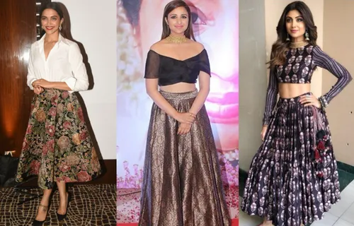 TIPS ON HOW TO STYLE YOUR TRADITIONAL SKIRT BY CELEBRITIES