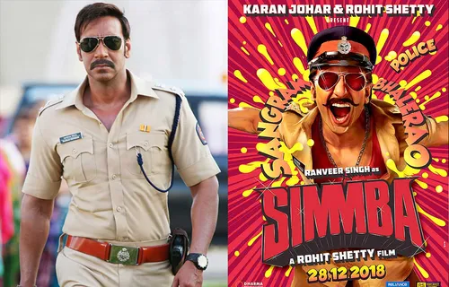 SINGHAM AJAY DEVGN TO DO A CAMEO ROLE IN RANVEER SINGH'S SIMMBA