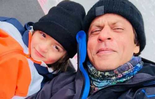 THESE LATEST HOLIDAY PICTURES OF SHAHRUKH KHAN AND HIS SON ABRAM WILL HELP YOU BEAT THE HEAT THIS SUMMER