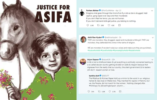 KATHUA RAPE AND MURDER CASE: BOLLYWOOD ASK FOR JUSTICE FOR THE VICTIM