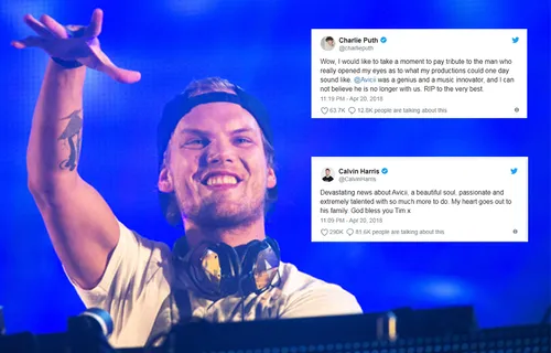 POPULAR SWEDISH MUSICIAN AVICII DIES AT 28, CELEBRITIES PAY TRIBUTE TO THE LATE DJ