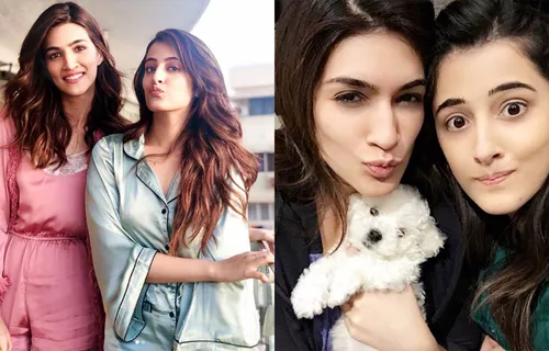 #SISTERGOALS: KRITI SANON AND NUPUR SANON PROVES "SISTERS CAN BE BEST FRIENDS"