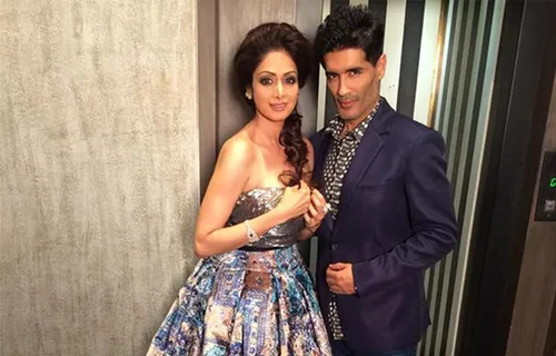 MANISH MALHOTRA PAYS TRIBUTE TO SRIDEVI