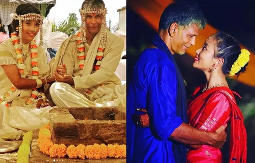 CHECKOUT ALL THE INSIDE WEDDING PICTURES OF THE MARATHON COUPLE, MILIND SOMAN AND ANKITA KONWAR