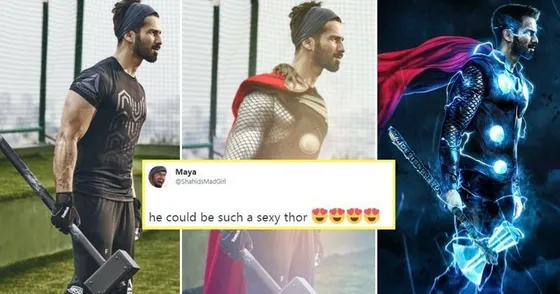 SHAHID KAPOOR IS TWITTERATI'S DESI THOR!