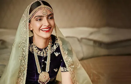 SONAM KAPOOR WILL BE WEARING THREE A'S FOR HER WEDDING