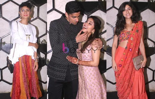 Shweta Tripathi and Chaitanya Sharma host a pre-wedding bash in Mumbai !