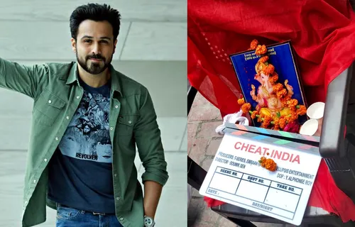 The shoot of the keenly awaited Emraan Hashmi-starrer "Cheat India" commences today in Lucknow