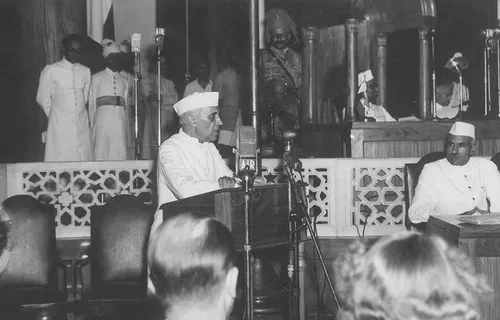 Jawaharlal Nehru's Tryst with Destiny speech